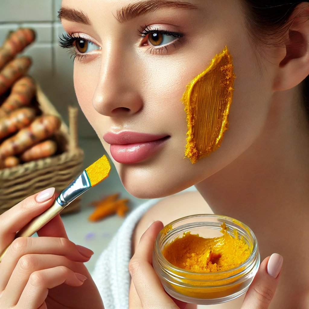 Turmeric facial wax uses