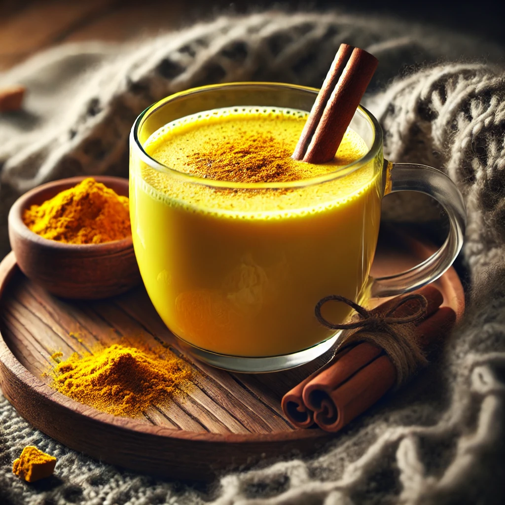Benefits of turmeric milk at night